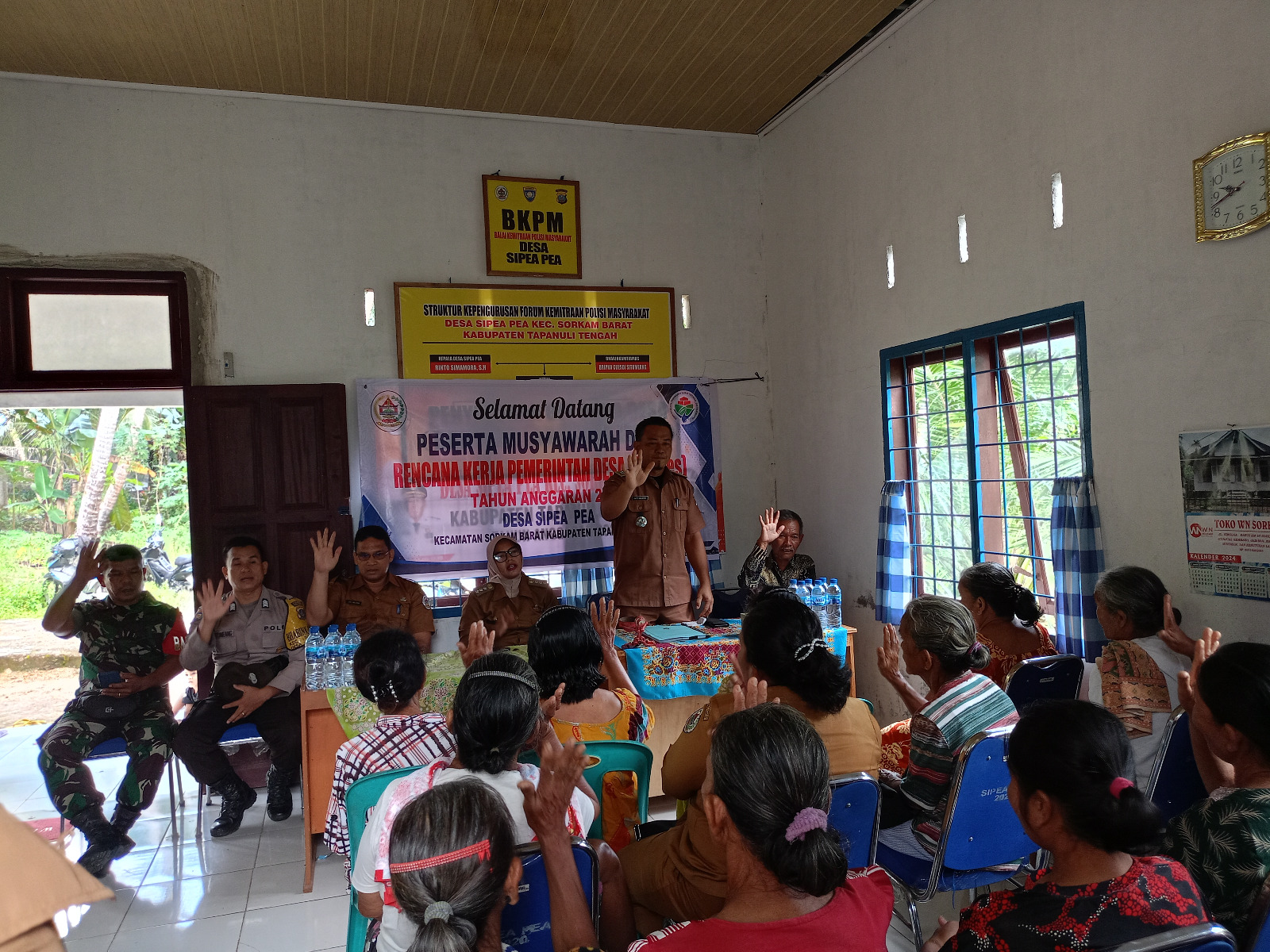 Pemdes Sipea-pea Gelar Musdes Penyusunan RKPDes 2025